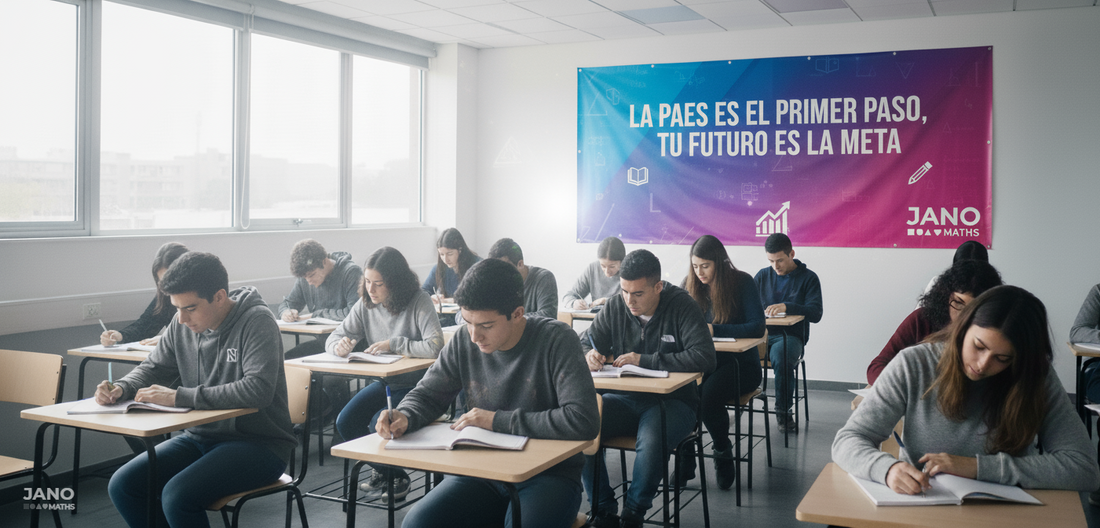 Estudiante preparando la PAES con apoyo personalizado