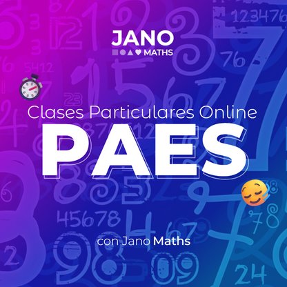 🤩 Clases Particulares Online con Jano Maths