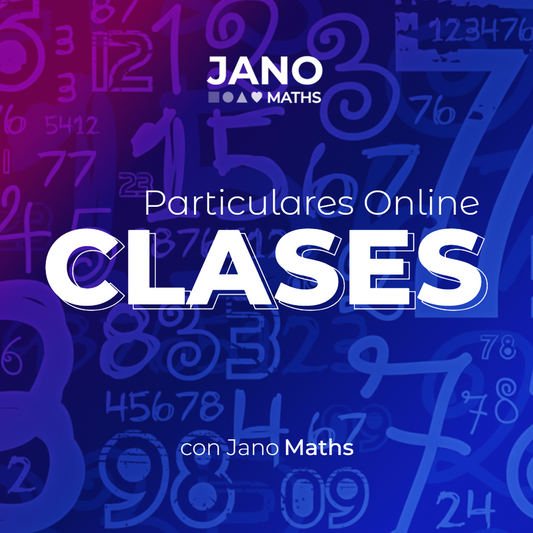 🤩 Clases Particulares Online con Jano Maths