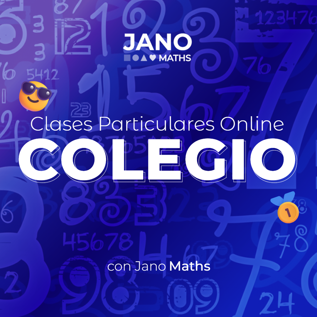 🤩 Clases Particulares Online con Jano Maths