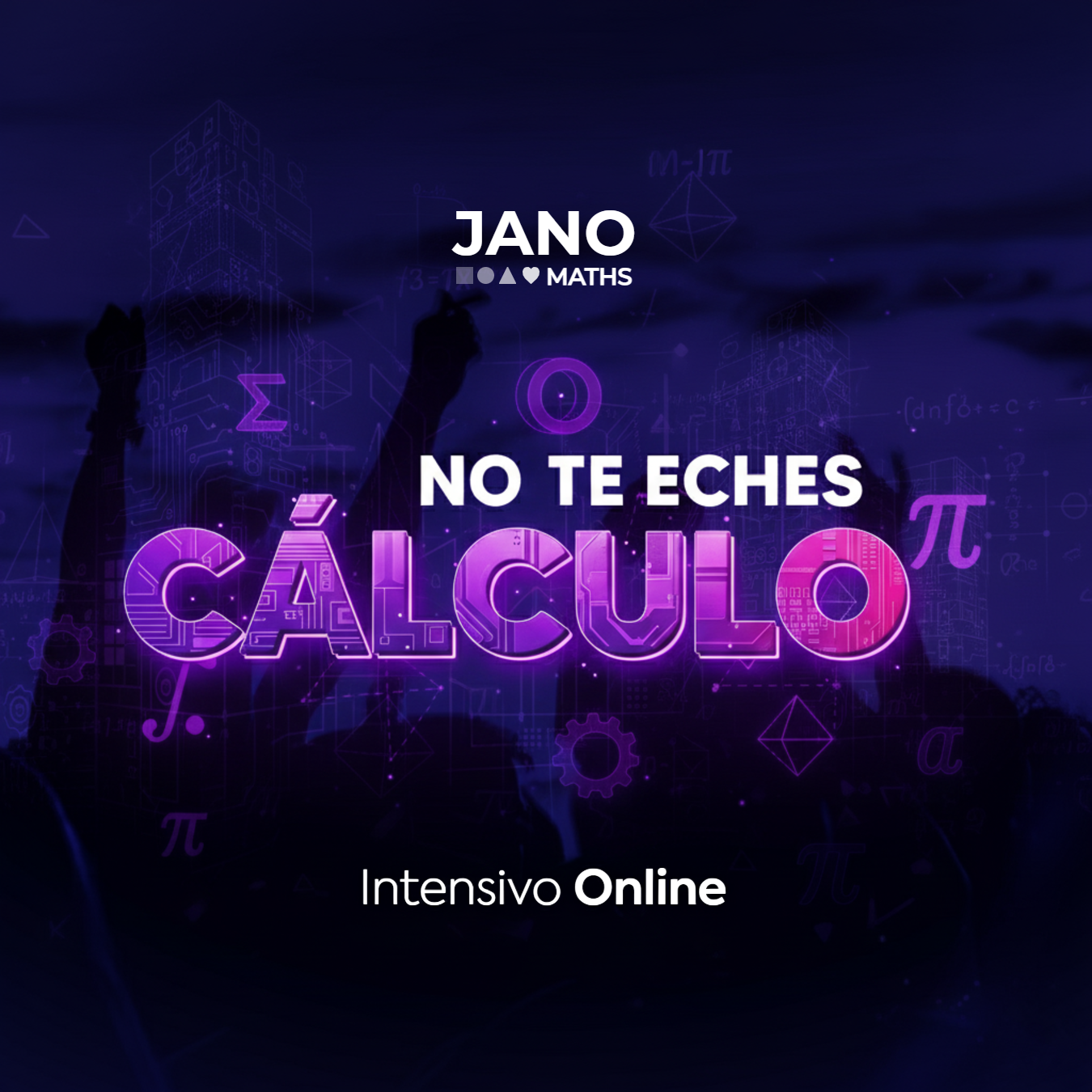 🙂‍↔️ ¡No te eches Cálculo! Online de Precálculo